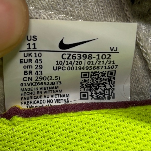 Nike Space Hippie 04 Summit White Multicolor CZ6398-102 Men’s Size 11 - Picture 14 of 14